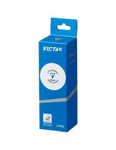Pelota VICTAS VP40+ 3***  pack 3