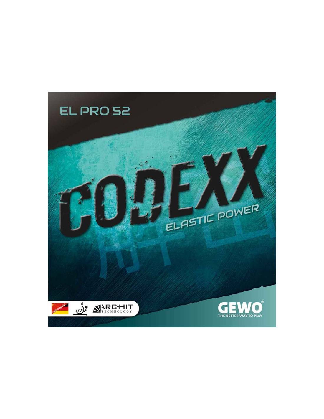 thumbnail image 2 of Gewo Nexxus EL Pro 53 SuperSelect Table Tennis Rubber – 2.2mm (Max) – Made In Germany 2 of 3