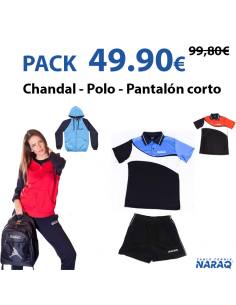 Pack NARAQ Style - Survêtement + Polo + Short