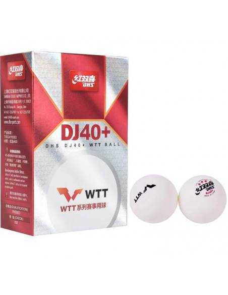 Balles DHS DJ40+ WTT 3*** Pack 6