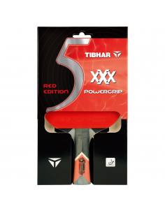 Raquette Tibhar XXX Powergrip Red Edition
