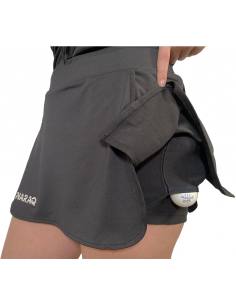 Saia NARAQ Fashion com bolso de bola