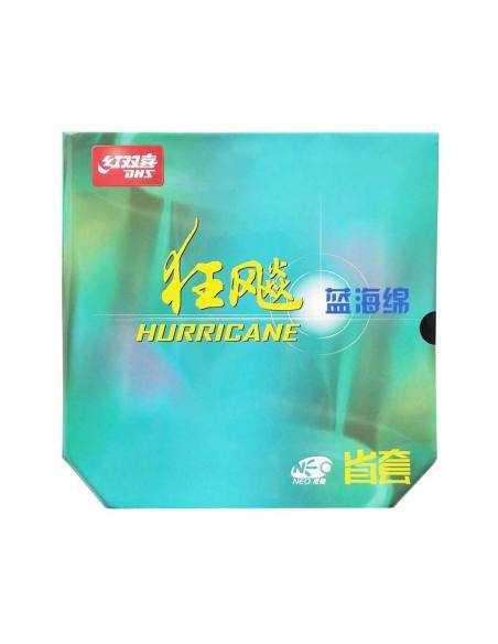 Rubber DHS Hurricane 3 Neo Provincial 39º blue sponge
