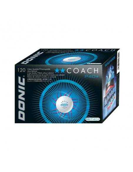 Balls Donic 40+ 2** Coach pack 120