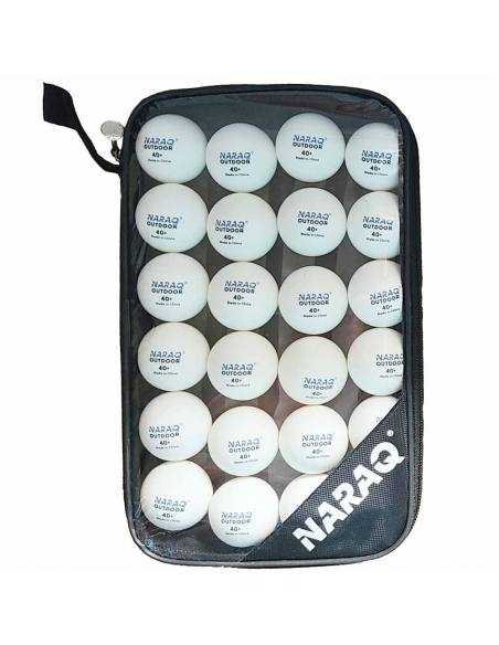 Pelota NARAQ Outdoor 40+ pack 24 + estojo