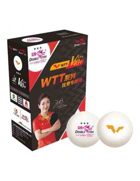 Pelotas Double Fish V40+ WTT 3***