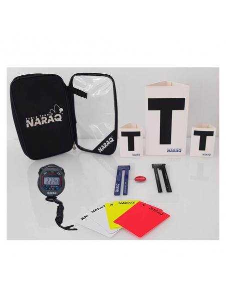Set de Arbitro NARAQ Full Pro + funda