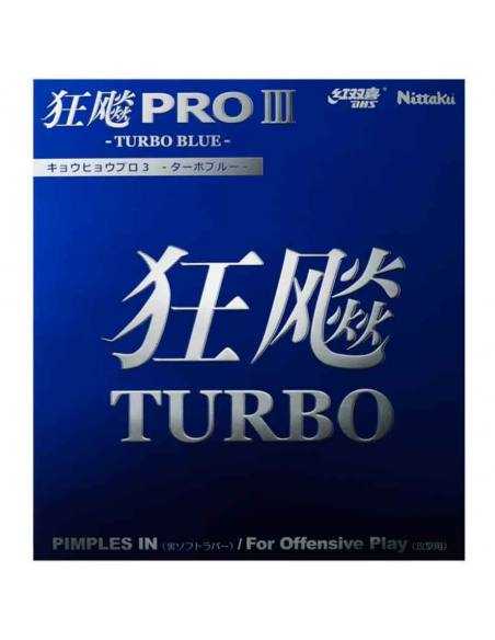Goma Nittaku Hurricane Pro 3 Turbo Blue