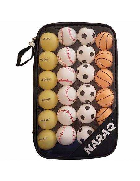 Balle NARAQ ABS Fun Sports + Sac Pack 24