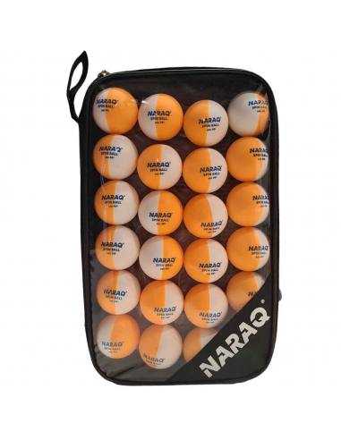 Pelotas NARAQ Spin Ball Bicolor ABS + Estuche...