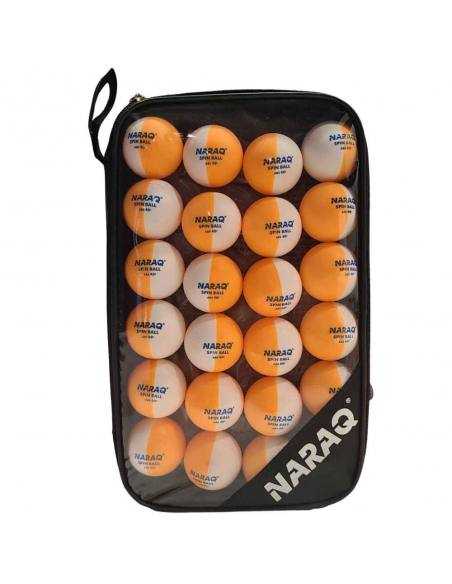 NARAQ Spin Ball Bicolor ABS + cover pack 24